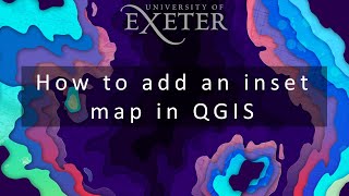 QTutorial 2 How to add an inset map in QGIS  insert map  overview map [upl. by Wilmette774]