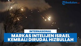 Hizbullah Kembali Menyerang Markas Inteligen Israel Mossad di Tel Aviv Rudalrudal Beterbangan [upl. by Sotos]