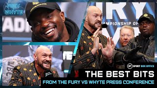 The best bits from the Tyson Fury vs Dillian Whyte Press Conference [upl. by Mortie484]