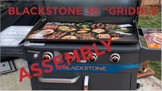 Watch Us Unbox And Assemble The Sleek New 36” Pro Blackstone Griddle Model blackstone unboxing [upl. by Selimah701]