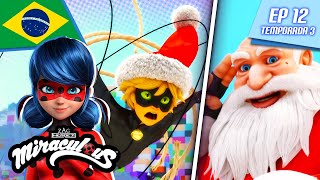 🇧🇷 MIRACULOUS  🐞 CHRIS MASTER 🐾  Episódio completo ▶️ Temporada 3 Ep 12  Português BRASIL 🇧🇷 [upl. by Anne392]