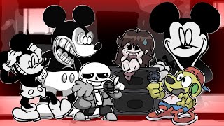 Friday Night Funkin but MICKEY MOUSE GOES INSANE FNF Mods 76 [upl. by Millburn]