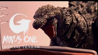 GODZILLA MINUS ONE  Official Trailer  stop motion [upl. by Goines]