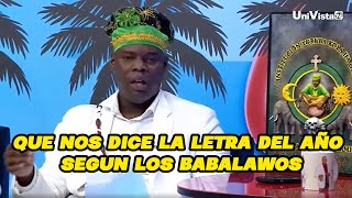 Que nos Dice la Letra del año Segun los Babalawos [upl. by Ettennan724]