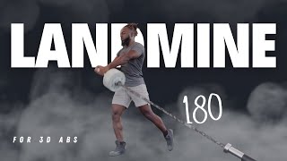 How to Landmine 180 workout tutorial  Landmines workout full body  landmine exercises  Nyo Active [upl. by Philipp662]