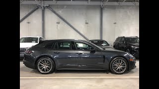 2018 Porsche Panamera 4 Sport Turismo  Walkaround in 4K [upl. by Ahsitneuq]