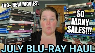 BLURAY HAUL JULY 2024 My BIGGEST Haul Of The Year So Far [upl. by Andre]