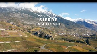 La région de Sierre en automne 🍂 [upl. by Whitehouse]