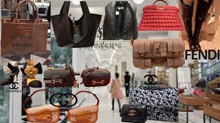 Gucci CRUISEYSLChanelFendiPrada amp moreLuxury Shopping Vlog in London Selfridges [upl. by Ramin]