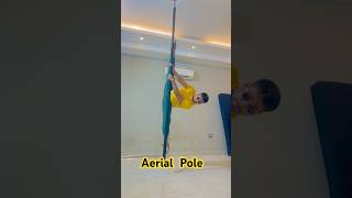 Aerial pole class in delhi  Pole dance classes  Aerial pole dance choreography aerialdance [upl. by Annawahs]