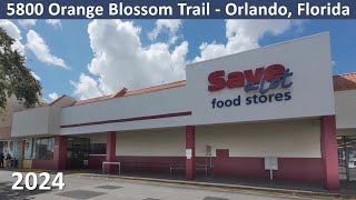 Save A Lot Food Store in Orlando Florida at 5800 North Orange Blossom Trail  Store 61246 [upl. by Phelan218]