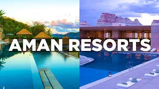 Top 9 Best Aman Resorts In The World [upl. by Mohammed]