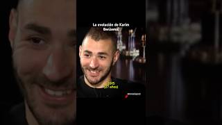 La evolución de Karim Benzema benzema francia madrid futbol shorts viral [upl. by Nnael949]