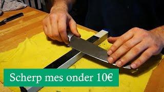 mes slijpen onder de 10 € of slijpen met schuurpapier [upl. by Hightower676]