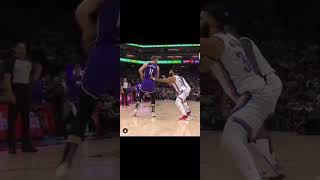 Sabonis finds DeRozan for the bigtime slam🔨🔨🔨 viralreels viralshort viralvideo video [upl. by Neros]