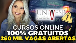 CURSOS ONLINE GRATUITOS em TI com CERTIFICADO GRÁTIS  UNIVESP  Mari Rel [upl. by Einnos55]