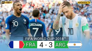 FRANCE 43 ARGENTINA FIFA WOLRD CUP 2018  4K 🔥FULL HIGHLIGHTS [upl. by Aileduab]