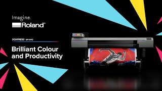 ROLAND DG ER642 Ecosolvent Printer new [upl. by Nawuq]