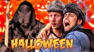 MOARTEA ÎL PRINDE PE PĂDURARU MITICĂ HALLOWEEN 3Chestii [upl. by Alemac]