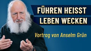 Anselm Grün  Menschen führen leiten und begleiten 22 Vortrag [upl. by Ennaillek414]