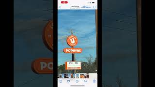 Popeyes is in Laurinburg North Carolina [upl. by Ozzy690]