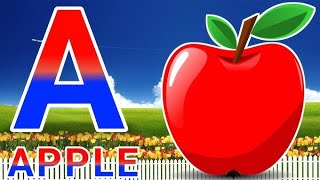 Phonics Song 2 with TWO Words in 3D  A For Apple  ABC Alphabet Songs 24 [upl. by Aliuqehs]