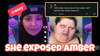 Alexis made a youtube channel to expose Amberlynn Reid [upl. by Neillij]