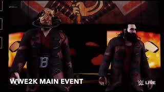 WWE 2K18 Bludgeon Brothers GFX Entrance [upl. by Warrick781]