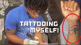 How to tattoo yourself for Beginners [upl. by Tenej]