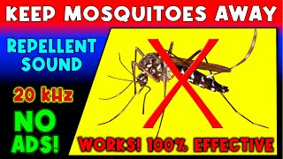 ANTI MOSQUITOES REPELLENT SOUND ⛔🦟 KEEP MOSQUITOES AWAY  ULTRASONIC SOUND [upl. by Teodor]