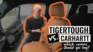 Carhartt SeatSavers vs TigerTough Seat Covers [upl. by Ineslta]