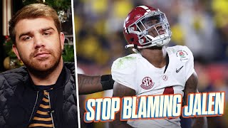 Alabamas Loss to Michigan Is NOT Jalen Milroes Fault [upl. by Gessner504]