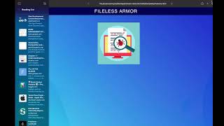 Fileless Armor  A Malware Analysis Tool Working Prototype [upl. by Hashimoto440]