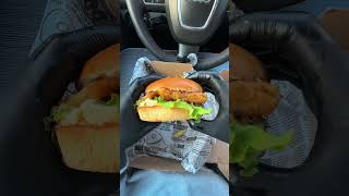 Hook fish and chips burger and shrimp🍔🍤 food asmrfood asmr foodie mukbang [upl. by Pals442]