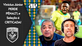 quotNÃO ME INTERESSA POR QUE o Vinicius Júnior BATEU O PÊNALTI Elequot Seleção EMPATA com Venezuela [upl. by Anehsuc126]