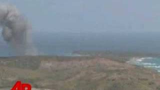 Raw Video Explosives Detonated in Puerto Rico [upl. by Julina]