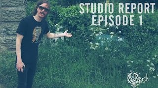 OPETH  Sorceress Studio Report  Episode 1 Rockfield Studios [upl. by Atalayah331]