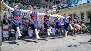 32nd Lonsdale Street Greek Festival  Cretan Brotherhood PreSeniors Dance Group  Pentozali [upl. by Maiah]