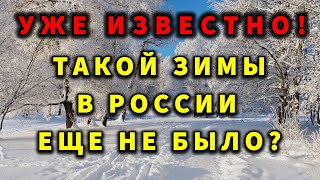 ШОК ЗИМА УДИВИТ ВСЕХ РОССИЯН ПРОГНОЗ ПОГОДЫ В РОССИИ [upl. by Devine]