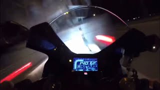 Motorbike records own crash traveling 160MPH  bmw s1000r s1000rr v4s mt10 gsxr cb1000r bikelife [upl. by Rocray901]