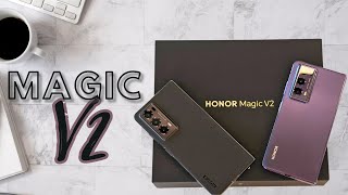 Honor Magic V2 Review The Ultimate Tech Breakthrough [upl. by Hanae]