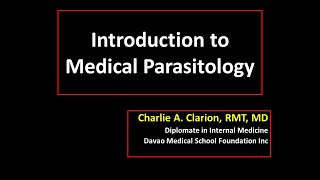 Introduction to Parasitology [upl. by Nnylsaj353]