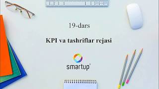 19Dars KPI va tashrif rejasi [upl. by Aramas264]