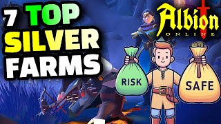 Albion Online  7 BEST and WORST Silver Farms [upl. by Opportina827]