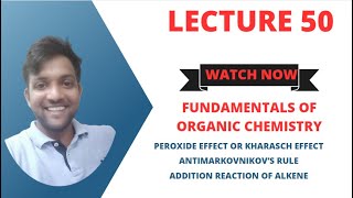 Fundamentals of Organic Chemistry Lecture 50 Kharasch Effect  AntiMarkovnikov’s Rule [upl. by Brittni]