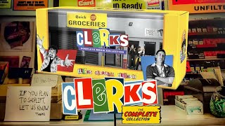 Clerks The Complete Movie Collection Boxed Set Unboxing [upl. by Vig]