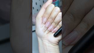 easy builder gel extensions 🫧 buildergel gelnails nailextension diynails nails nailtutorial [upl. by Garner]