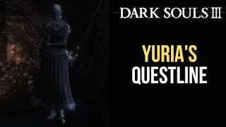 Yurias questline and The Usurpation of Fire ending  Dark Souls 3 [upl. by Eam]