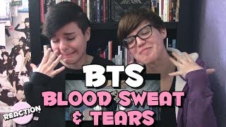 BTS 방탄소년단  BLOOD SWEAT amp TEARS 피 땀 눈물 ★ MV REACTION [upl. by Anyel]