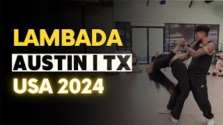 Iago Hassuike and Vanessa Meirelles  Lambada Demo  Austin  TX 2024 [upl. by Petra]